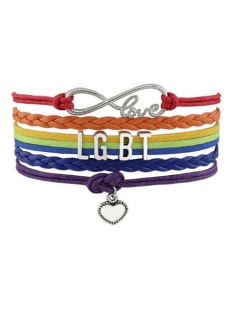 Rainbow Pride Infinity Bracelet - HAUTEBUTCH - bracelet, Jewelry, LGBTQ, nosizechart, PRIDE, spo-default, spo-enabled, spo-notify-me-disabled