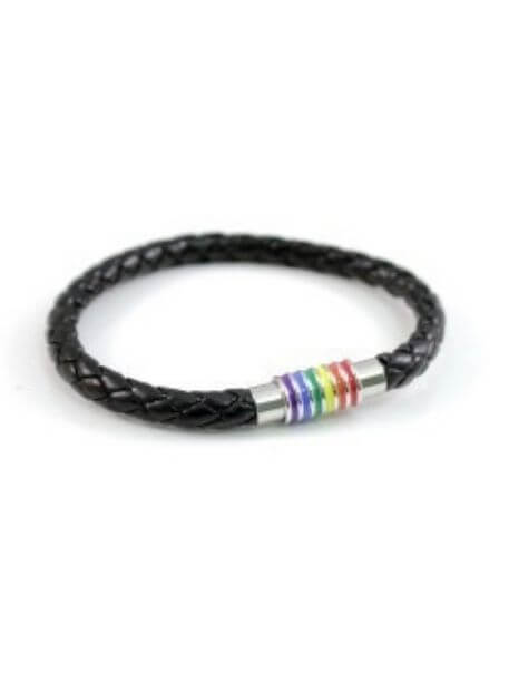 Rainbow Rope Bracelet - HAUTEBUTCH - Accessorize, Butch fashion, lgbt, nosizechart, pride, spo-default, spo-enabled, spo-notify-me-disabled, stud style, tomboy fashion, tomboy style, TomboyStyle