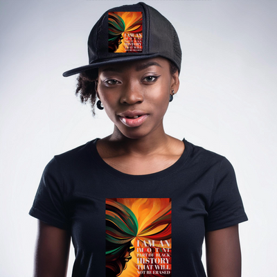 HauteButch I Am Black History Snapback