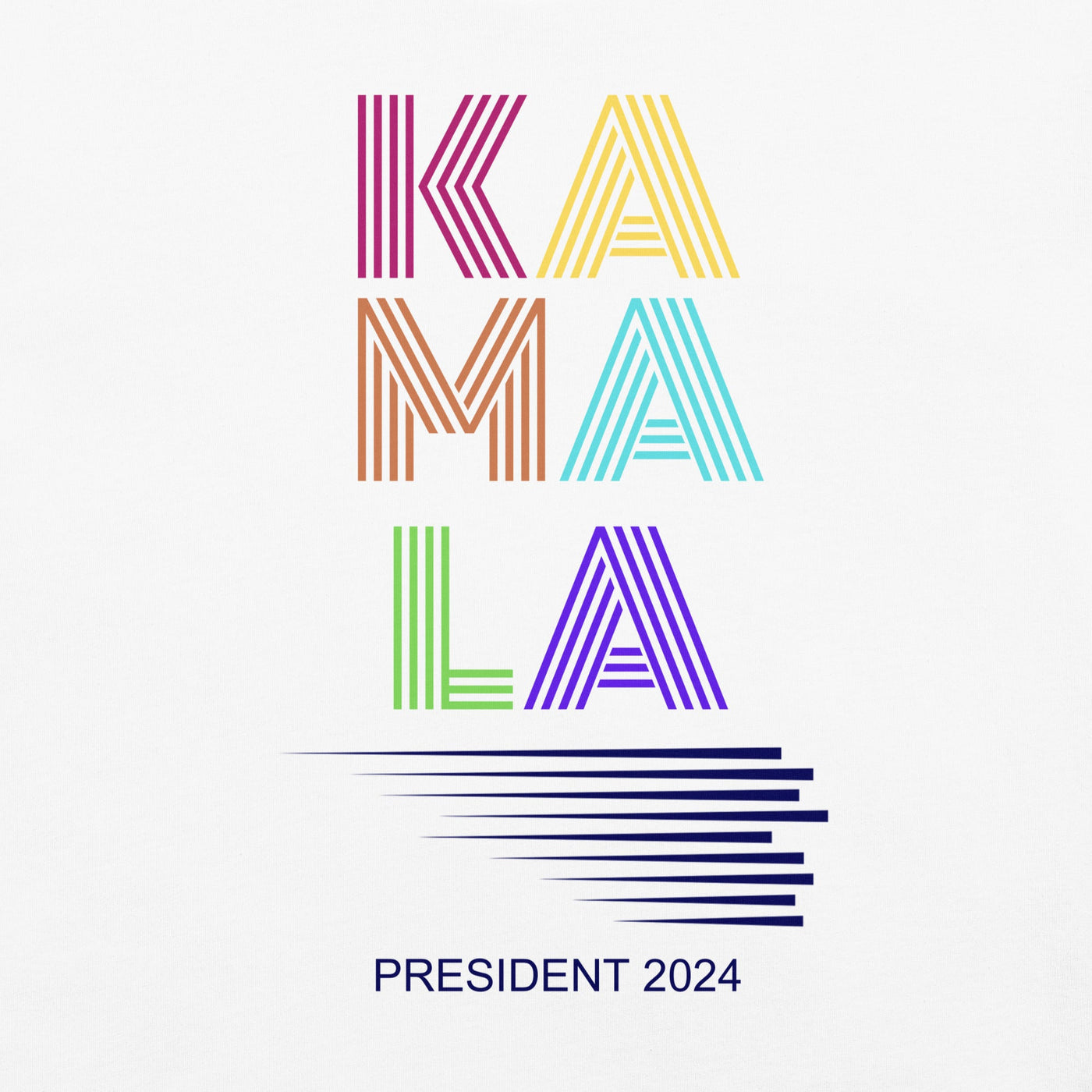 HauteButch Kamala 2024 White Tee - HAUTEBUTCH