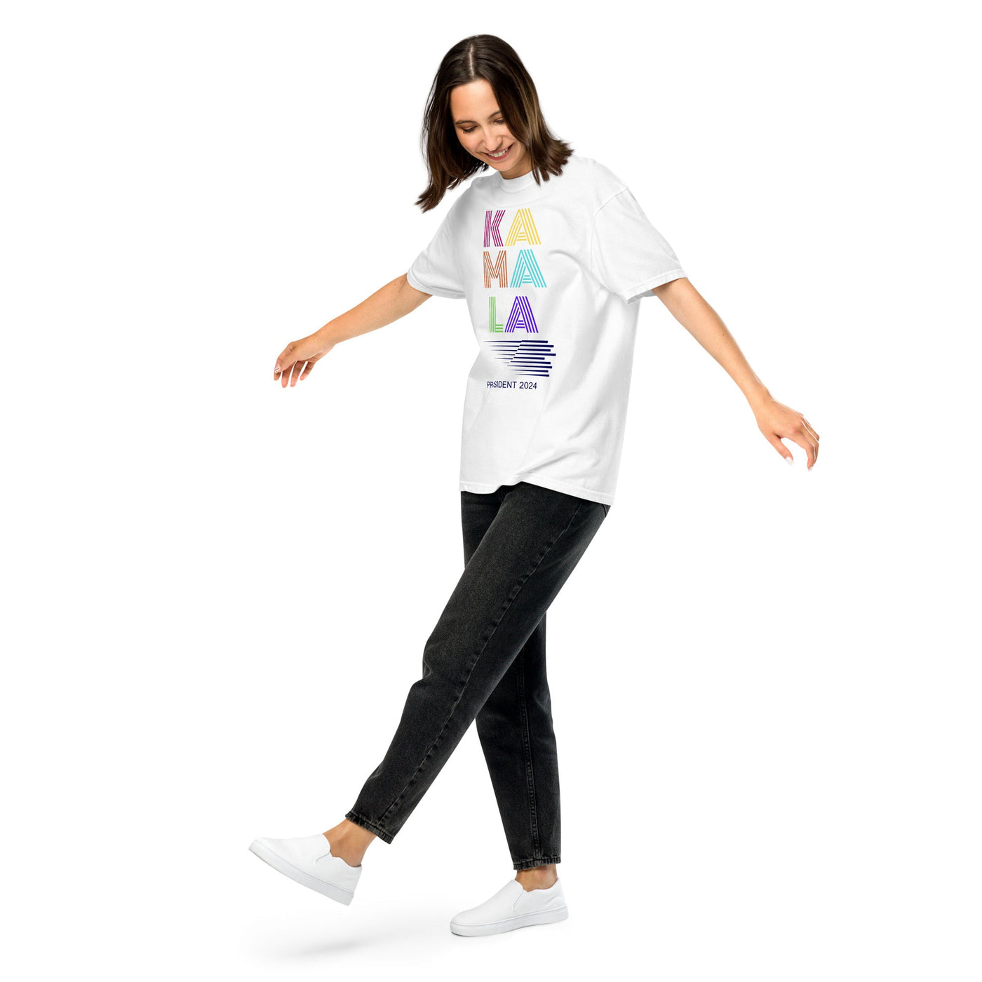 HauteButch Kamala 2024 White Tee - HAUTEBUTCH