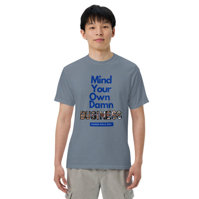 HauteButch Mind Your Own Damn Business Harris Walz 2024 Tee - HAUTEBUTCH