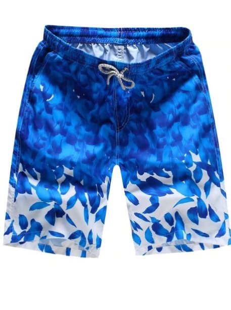 Blue Feather Boardshorts - HAUTEBUTCH - beach shorts, Boardshorts, Casual Wear, Getaway Ready, shorts, spo-default, spo-enabled, spo-notify-me-disabled, Summer, The Summer Shop