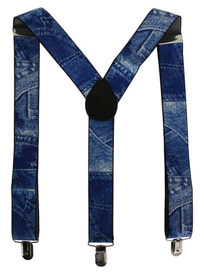Blue Jean Unisex Suspenders - HAUTEBUTCH