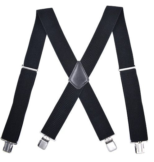 Ebony Unisex Suspenders - HAUTEBUTCH