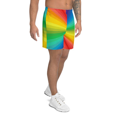 HauteButch Rainbow Athletic Shorts - HAUTEBUTCH