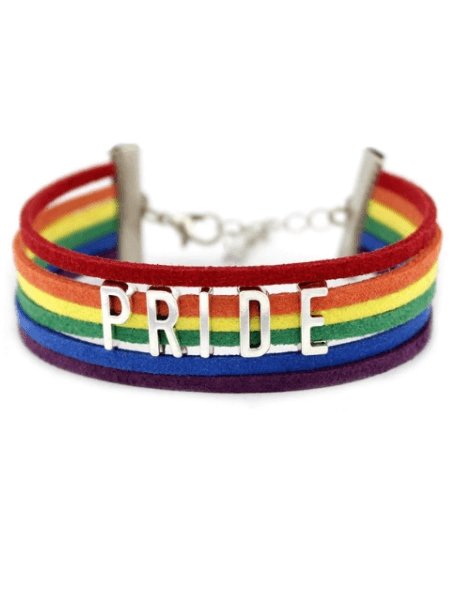 Rainbow Pride Bracelet - HAUTEBUTCH - bracelet, lgbt, LGBTQ, nosizechart, pride, rainbow, spo-default, spo-enabled, spo-notify-me-disabled