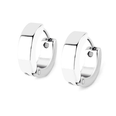 Silver Hoops - HAUTEBUTCH - accessories, earrings, Finishing Touches, Jewelry, spo-default, spo-enabled, spo-notify-me-disabled, tomboy accessories