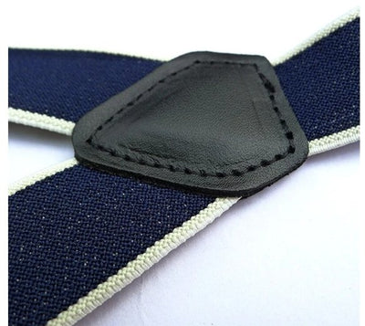 So Blue Unisex Suspenders - HAUTEBUTCH