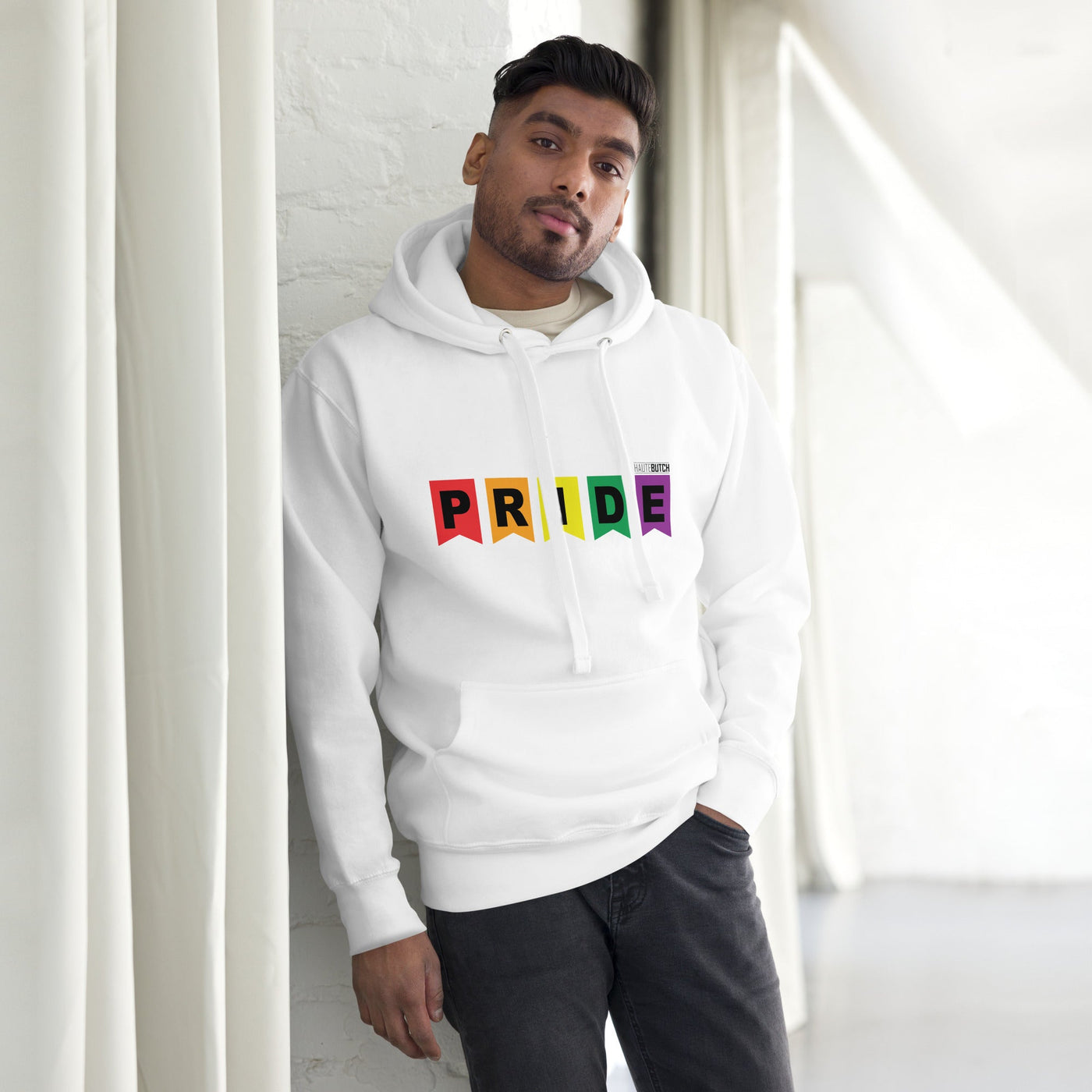 Unisex Pride Hoodie - HAUTEBUTCH - Hoodie, hoodies, lgbt, LGBTQ, nosizechart, pride, spo-default, spo-disabled, spo-notify-me-disabled, tomboy fashion, tomboy style, tomboys, TomboyStyle